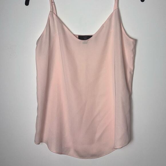 J. Crew V-neck camisole spaghetti strap tank Women's size XXS | 00 in pale pink - Picture 8 of 16